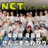 NCTメンバー年齢順＆身長順を全員(26名分)まとめ