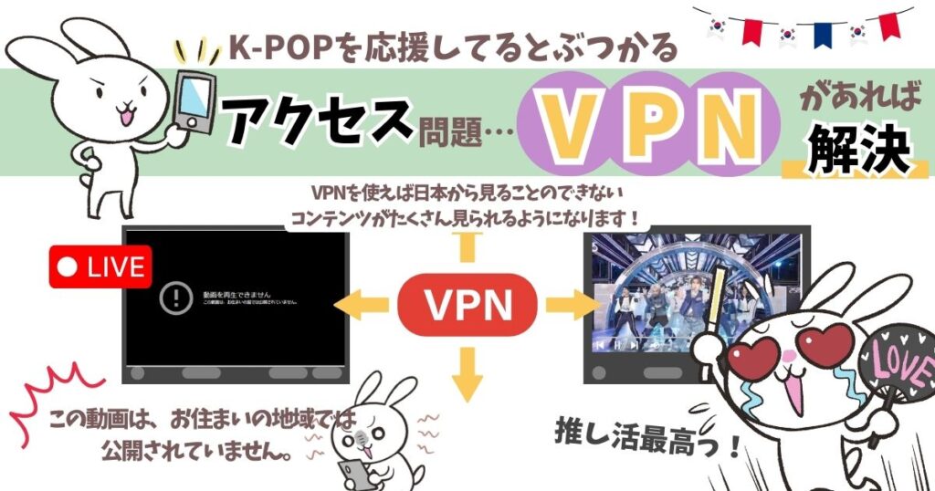 韓国コンテンツVPNおすすめ3選！K-POPやドラマも完全に楽しめる！